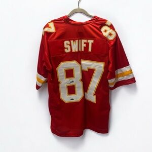 Facsimile Autographed Swift #87 Kansas City Reprint Jersey Size Men's XL